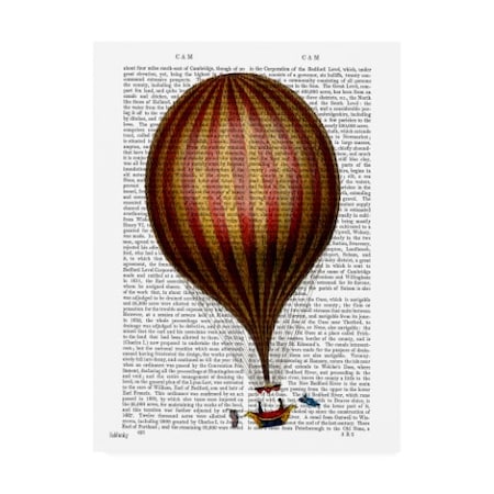 Fab Funky 'Royal Nassau Balloon Hot Air Balloon' Canvas Art,18x24
